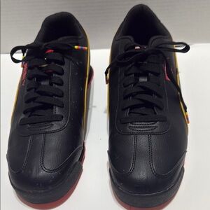 Puma Black and Red Men's Shoes